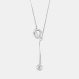 Stainless Steel Bead Necklace