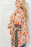 Justin Taylor Peachy Keen Cover-Up Kimono