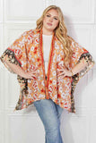 Justin Taylor Peachy Keen Cover-Up Kimono