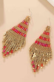 Beaded Dangle Earrings
