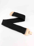 Alloy Buckle Elastic Belt