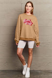 Simply Love Full Size DECK THE HALLS Graphic Sweatshirt