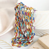 Titanium Steel Oil Drip Chain Bracelet