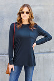 Basic Bae Full Size Round Neck Long Sleeve Top