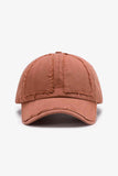 Distressed Adjustable Baseball Cap