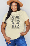 Simply Love Full Size AUSTIN TEXAS Graphic Cotton T-Shirt