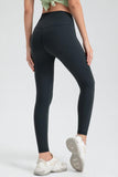 Wide Waistband Slim Fit Active Leggings