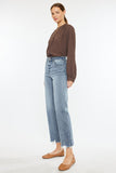 Kancan High Rise Slim Wide Leg Jeans