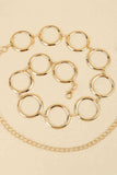 Circle Ring Chain Belt