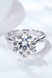 5 Carat  Moissanite Solitaire Ring