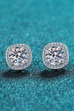 Let Me Love You 1 Carat Moissanite Stud Earrings