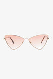 Metal Frame Cat-Eye Sunglasses