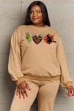 Simply Love Full Size Drop Shoulder Graphic Sweatshirt