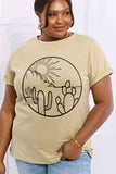 Simply Love Full Size Desert Graphic Cotton Tee