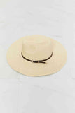 Fame Boho Summer Straw Fedora Hat