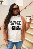 Simply Love Full Size SPICE GIRL Short Sleeve T-Shirt