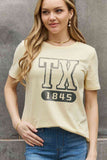 Simply Love Full Size TX 1845 Graphic Cotton Tee