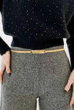 Elastic Iron Skinny Belt