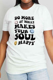 Simply Love Full Size Slogan Graphic Cotton Tee