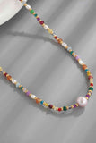 Multicolored Bead Necklace