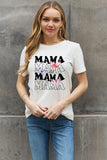 Simply Love MAMA Butterfly Graphic Cotton T-Shirt