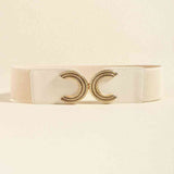 Double C Buckle Elastic Belt