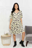 BOMBOM Take It Easy Animal Print Dress