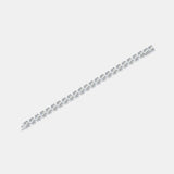 24 Carat Moissanite 925 Sterling Silver Heart Bracelet