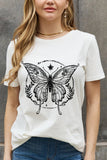 Simply Love Simply Love Full Size Butterfly Graphic Cotton Tee