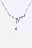 1 Carat Moissanite 925 Sterling Silver Necklace