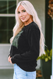 Round Neck Long Sleeve MAMA Graphic Sweatshirt