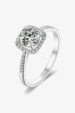 1 Carat Moissanite Zircon Ring