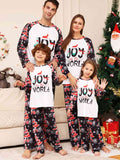 Full Size JOY TO THE WORLD Graphic Two-Piece Set