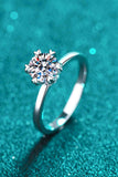 Pleasant Surprise 925 Sterling Silver 1 Carat Moissanite Ring