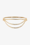 Metal Triple-Layered Chain Belt