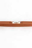 Alloy Buckle Elastic Belt