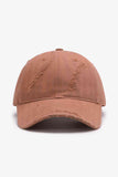 Distressed Adjustable Baseball Cap