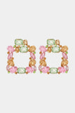 Geometrical Shape Zinc Alloy Dangle Earrings
