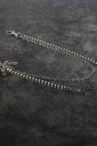 Double-Layered Cross Waist Chain