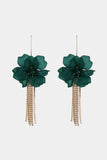 Flower Shape Acrylic Dangle Earrings