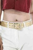 Glitter PU Leather Belt