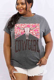 Simply Love Simply Love Full Size COWGIRL Graphic Cotton Tee